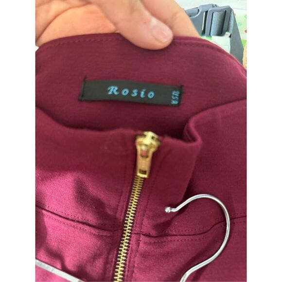 Burgundy leggings - Picture 3 of 9